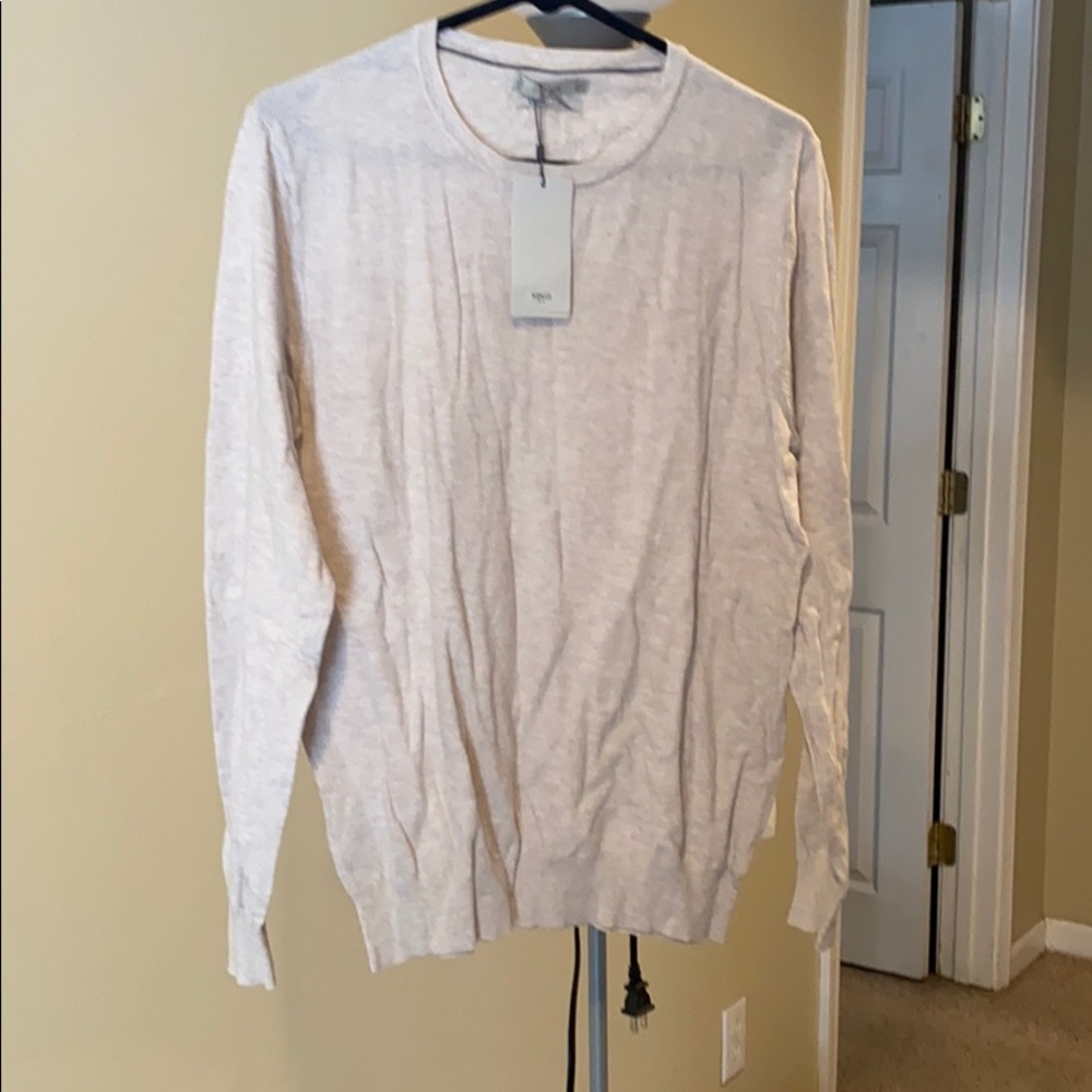 Small Men’s cotton/ cashmere sweater.